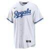 Josh Taylor Kansas City Royals Nike Home Replica Player Jersey - White - Side View