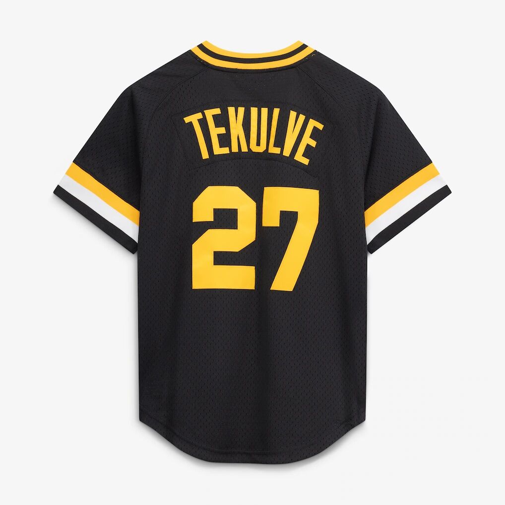 Kent Tekulve Pittsburgh Pirates Mitchell & Ness Authentic Batting Practice Jersey
