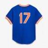 Keith Hernandez New York Mets Mitchell & Ness Authentic Batting Practice Jersey - - Detail View