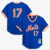 Keith Hernandez New York Mets Mitchell & Ness Authentic Batting Practice Jersey - - Front View
