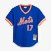 Keith Hernandez New York Mets Mitchell & Ness Authentic Batting Practice Jersey - - Side View