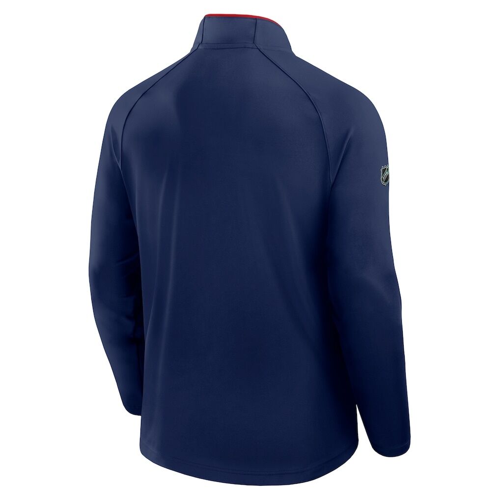 Washington Nationals Antigua Brisk Quarter-Zip Wind Shirt