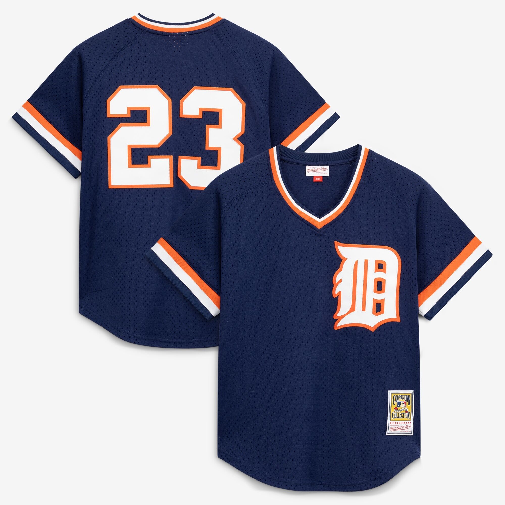 Kirk Gibson Detroit Tigers Mitchell & Ness Authentic Batting Practice Jersey