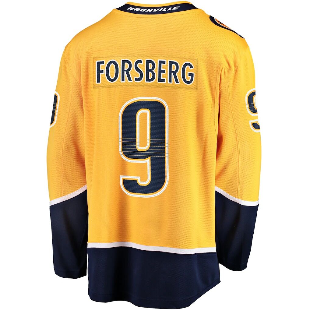 Filip Forsberg Nashville Predators Fashion7 Home Breakaway Jersey