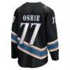 TJ Oshie Washington Capitals Fashion7 50th Anniversary Breakaway Jersey - Black - Side View