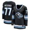 JJ Peterka Utah Mammoth Fashion7 Women's Home Breakaway Jersey - Black - Front View