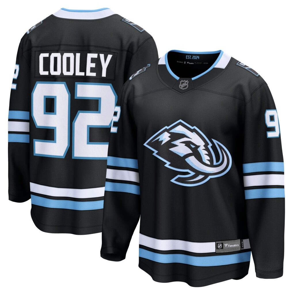 Logan Cooley Utah Mammoth Fashion7 Home Breakaway Jersey