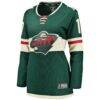 Marcus Foligno Minnesota Wild Fashion7 Women's Breakaway Player Jersey - Green - Back View