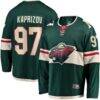 Kirill Kaprizov Minnesota Wild Fashion7 Home Breakaway Replica Jersey - Green - Front View