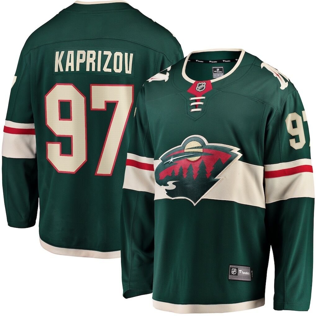 Kirill Kaprizov Minnesota Wild Fashion7 Home Breakaway Replica Jersey