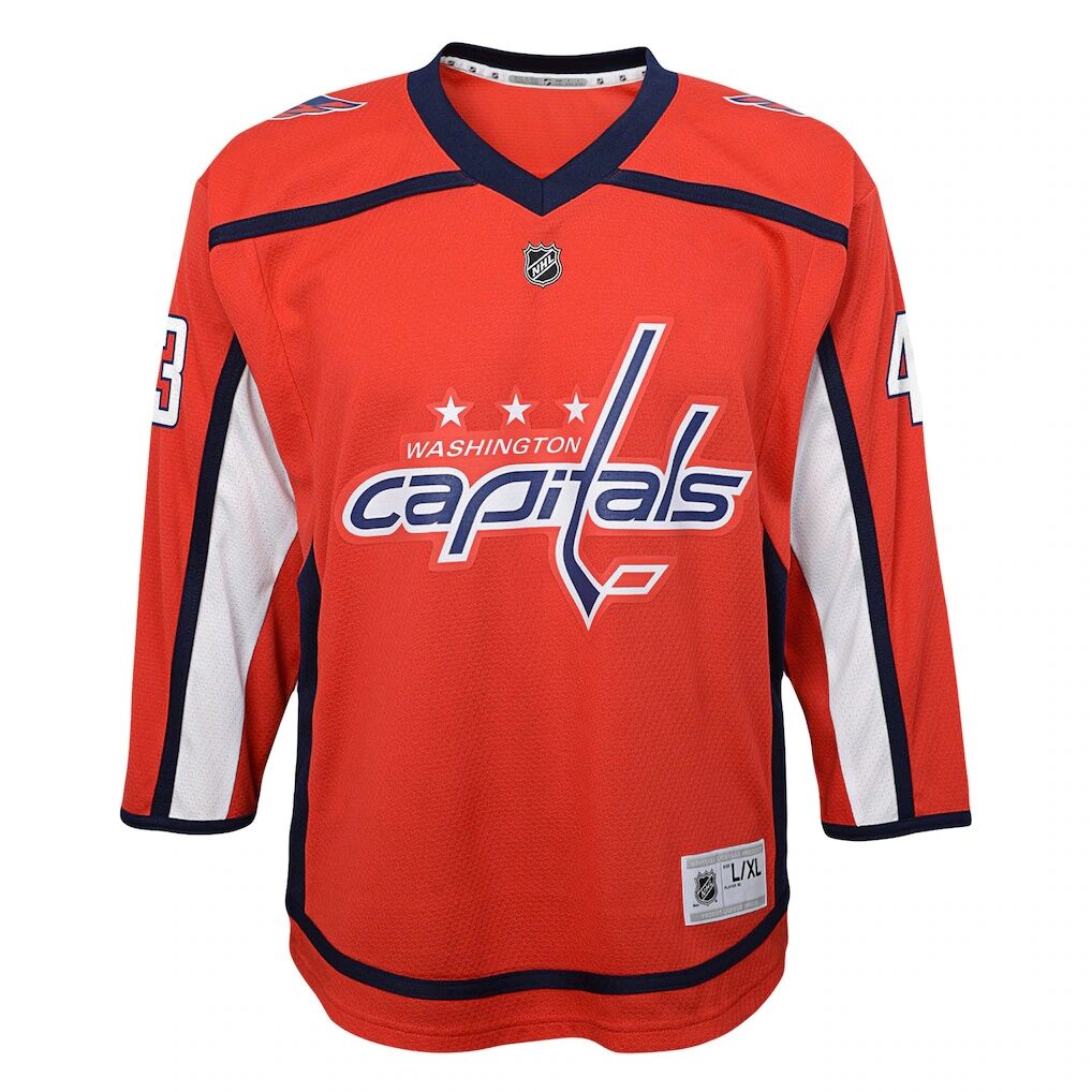 Tom Wilson Washington Capitals Youth Home Replica Player Jersey