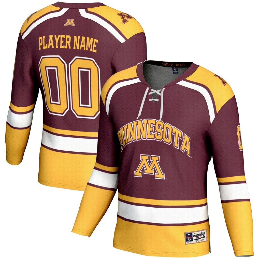 Minnesota Golden Gophers GameDay Greats Youth NIL Pick-A-Player Men's Hockey Jersey - Maroon