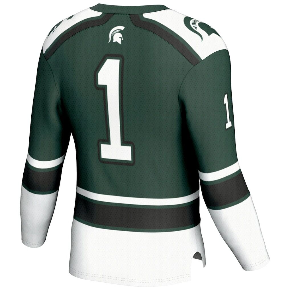 #1 Michigan State Spartans GameDay Greats Youth Hockey Jersey