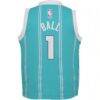 LaMelo Ball Charlotte Hornets Jordan Brand Toddler Swingman Player Jersey - Teal - Detail View