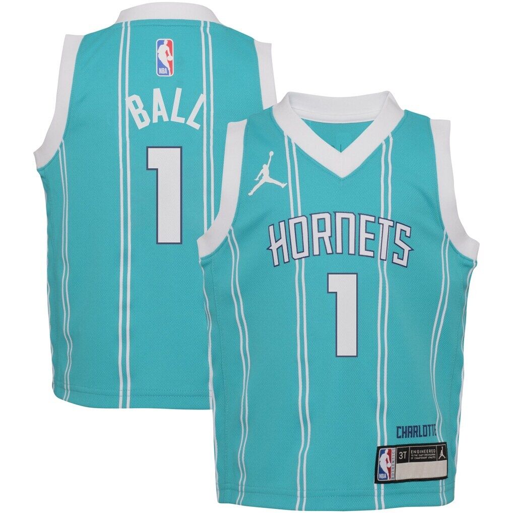 LaMelo Ball Charlotte Hornets Jordan Brand Toddler Swingman Player Jersey - Icon Edition