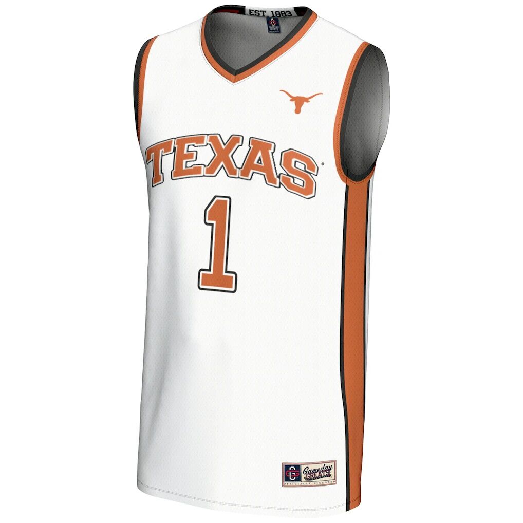 #1 Texas Longhorns GameDay Greats Youth Lightweight Replica Basketball Jersey