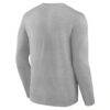 North Carolina Central Eagles Campus Long Sleeve T-Shirt - Gray - Detail View