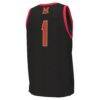 #1 Maryland Terrapins Under Armour Replica Basketball Jersey - - Detail View