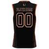 Miami Hurricanes GameDay Greats Youth NIL Pick-A-Player Lightweight Basketball Jersey - Black - Detail View