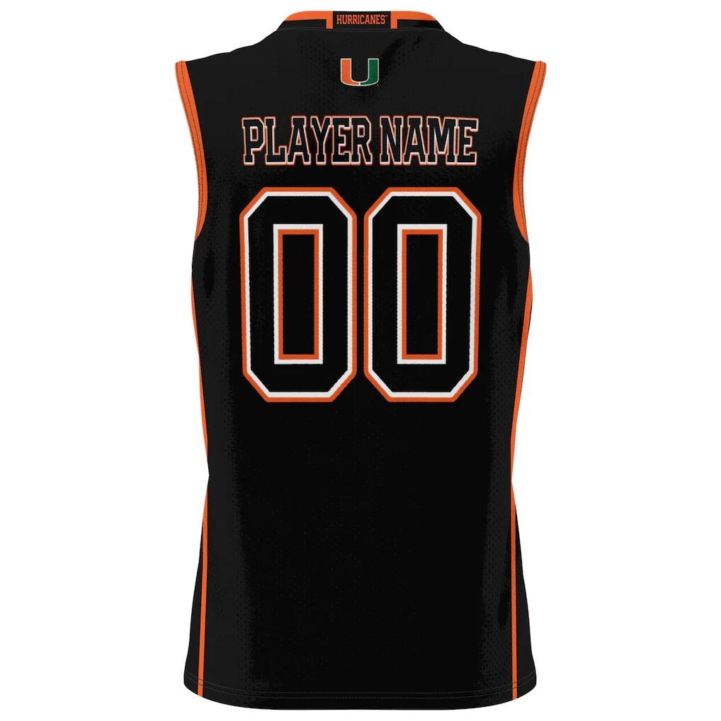 Miami Hurricanes GameDay Greats Youth NIL Pick-A-Player Lightweight Basketball Jersey