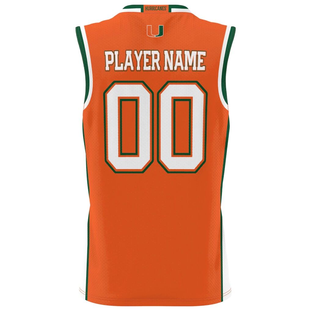 Miami Hurricanes GameDay Greats Youth NIL Pick-A-Player Lightweight Women's Basketball Jersey