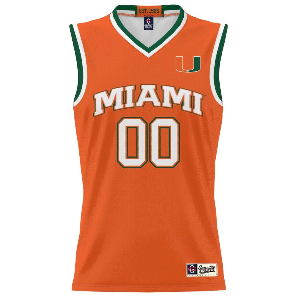 Miami Hurricanes GameDay Greats Youth NIL Pick-A-Player Lightweight Women's Basketball Jersey