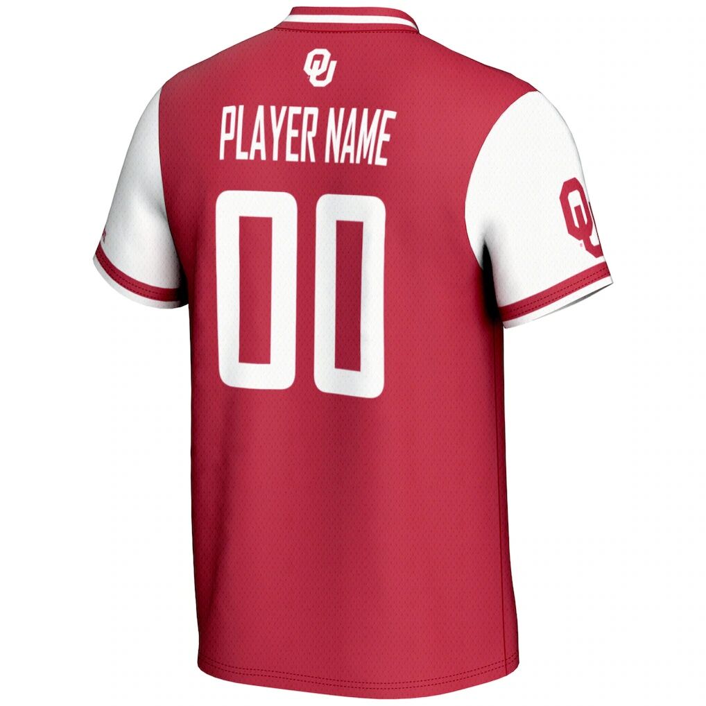 Oklahoma Sooners GameDay Greats Youth NIL Pick-A-Player Lightweight Softball Jersey