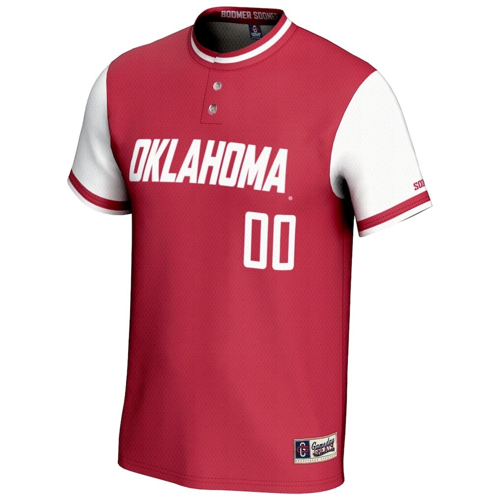 Oklahoma Sooners GameDay Greats Youth NIL Pick-A-Player Lightweight Softball Jersey