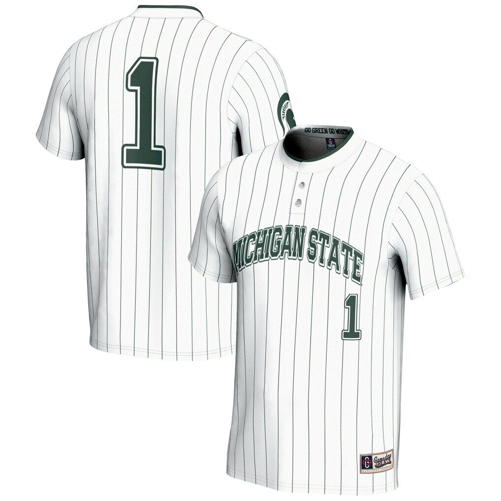 #1 Michigan State Spartans GameDay Greats Youth Lightweight Softball Jersey