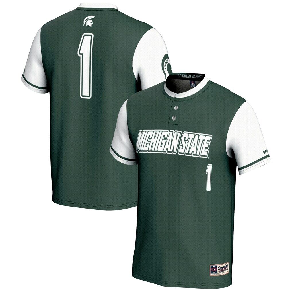 #1 Michigan State Spartans GameDay Greats Lightweight Softball Jersey