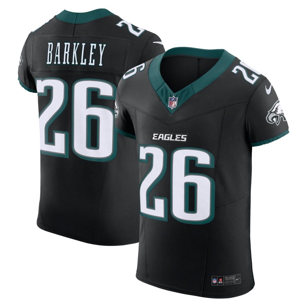 Saquon Barkley Philadelphia Eagles Nike Alternate Vapor F.U.S.E. Elite Jersey