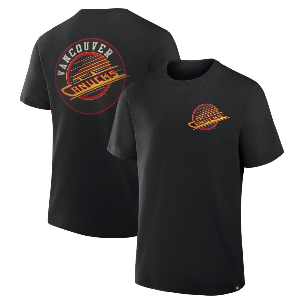 Vancouver Canucks Fashion7 Legacy Cross Check T-Shirt