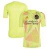 Houston Dynamo FC adidas 2024 Goalkeeper Jersey - Yellow - Front View