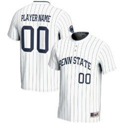 Penn State Nittany Lions GameDay Greats Youth NIL Pick-A-Player Lightweight Softball Jersey - White - Front View