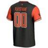 Oregon State Beavers GameDay Greats Youth NIL Pick-A-Player Lightweight Softball Jersey - Black - Detail View