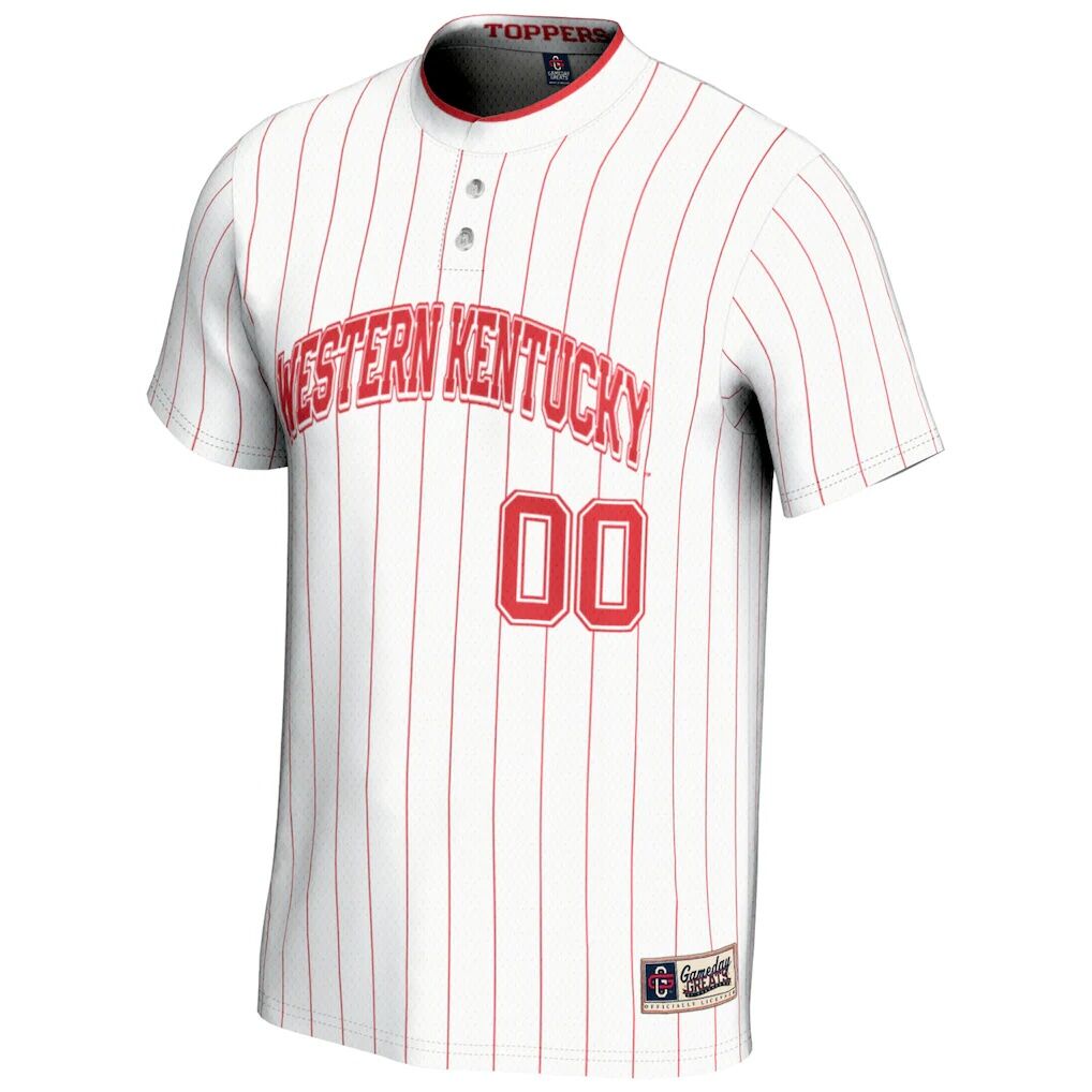 Western Kentucky Hilltoppers GameDay Greats Unisex  NIL Pick-A-Player Lightweight Softball Jersey