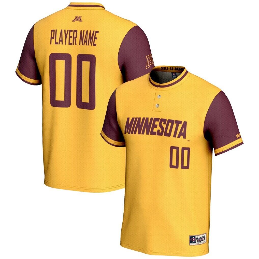 Minnesota Golden Gophers GameDay Greats Unisex  NIL Pick-A-Player Lightweight Softball Jersey
