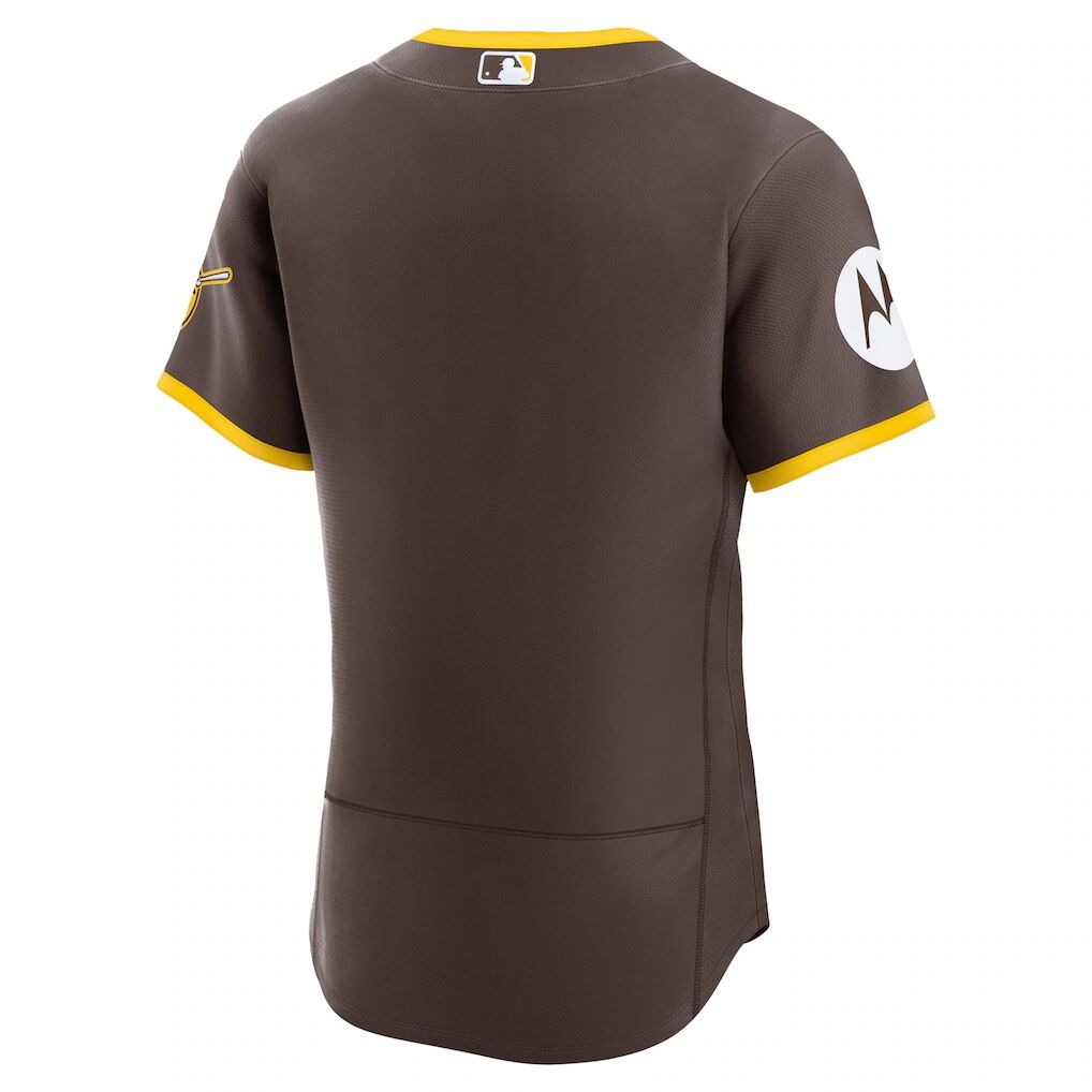 San Diego Padres Nike Road Sponsor Patch Authentic Jersey