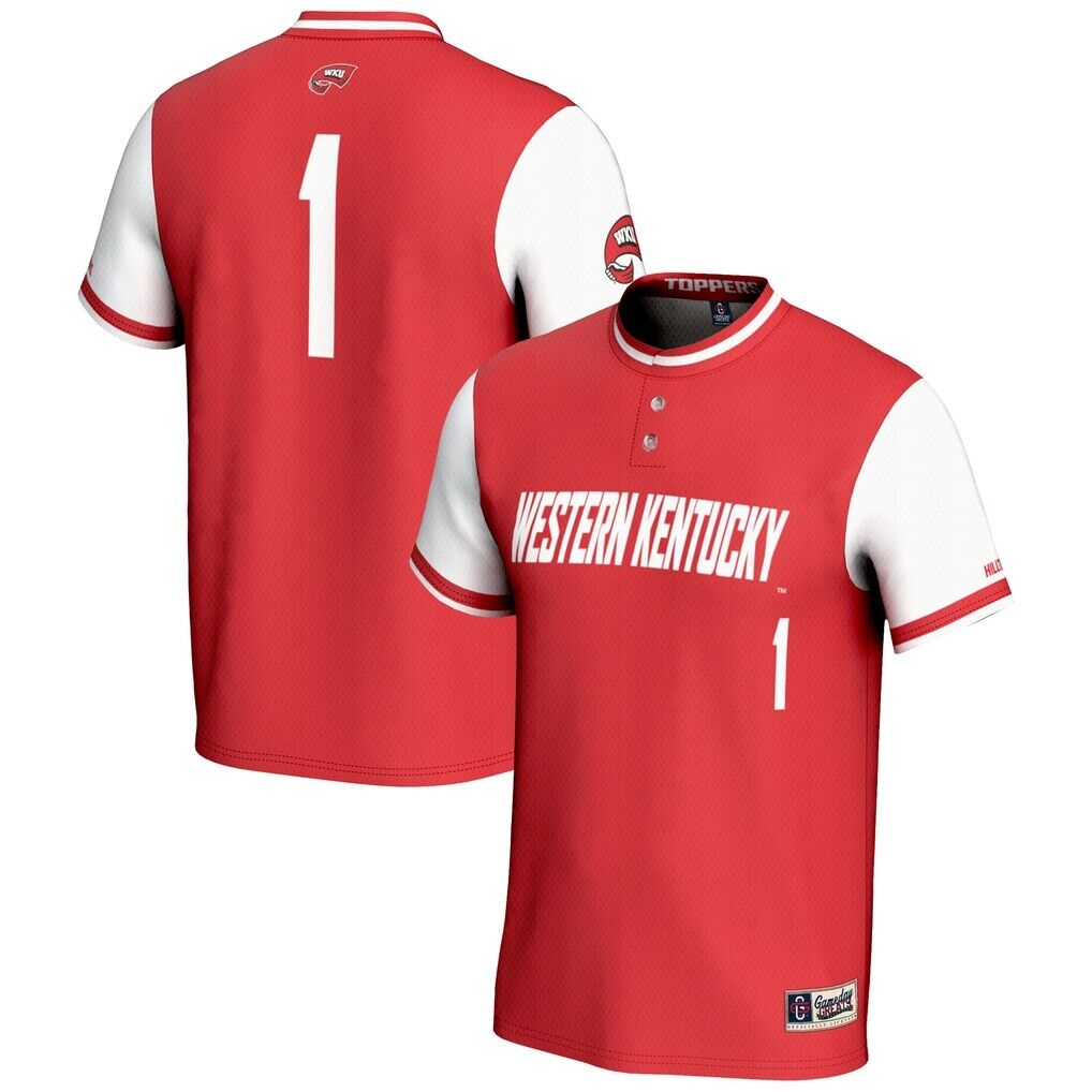 #1 Western Kentucky Hilltoppers GameDay Greats Unisex Lightweight Softball Jersey