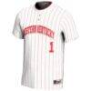 #1 Western Kentucky Hilltoppers GameDay Greats Youth Lightweight Softball Jersey - White - Side View