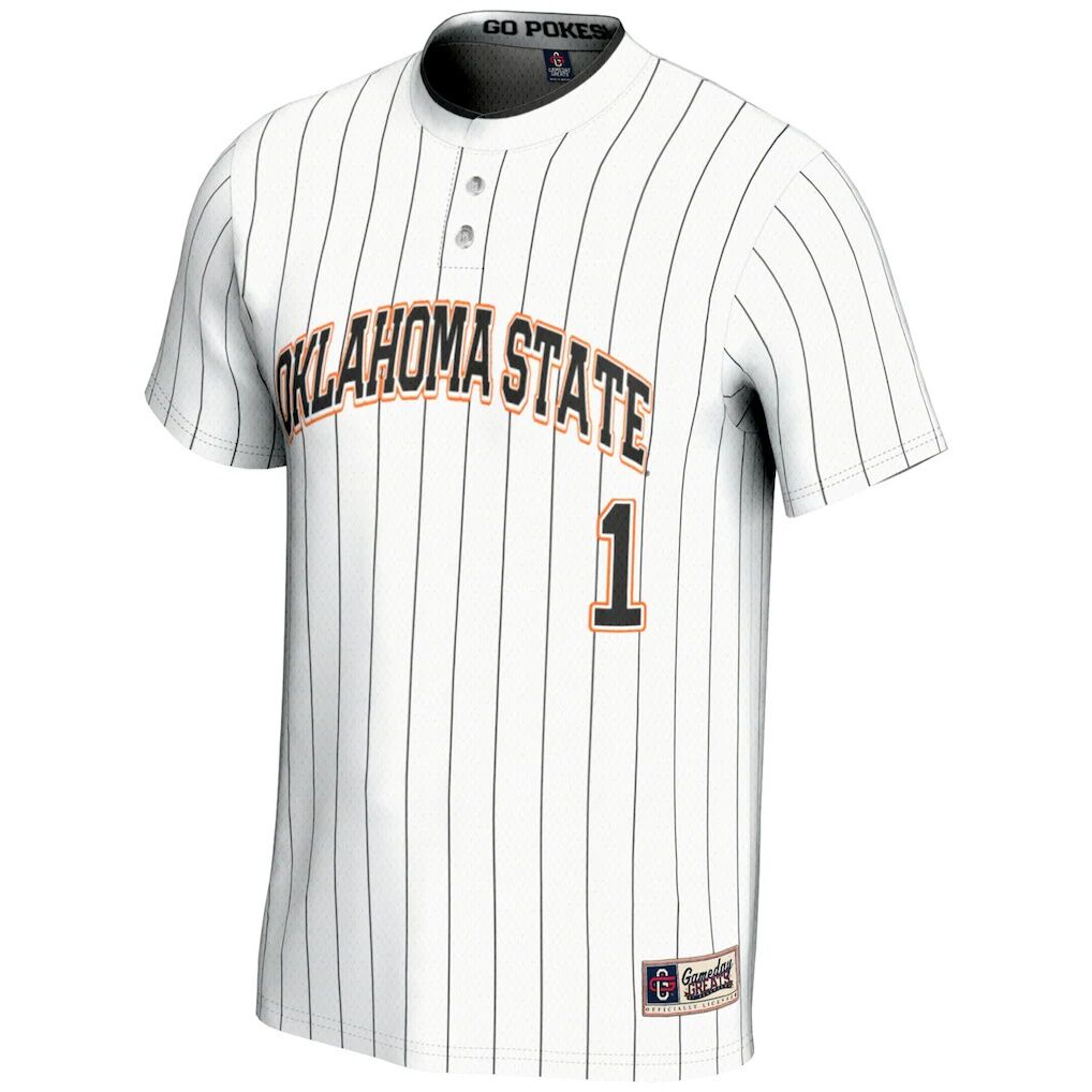 #1 Oklahoma State Cowboys GameDay Greats Youth Lightweight Softball Jersey