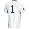 #1 Penn State Nittany Lions GameDay Greats Youth Lightweight Softball Jersey - White - Detail View