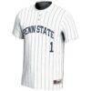 #1 Penn State Nittany Lions GameDay Greats Youth Lightweight Softball Jersey - White - Side View