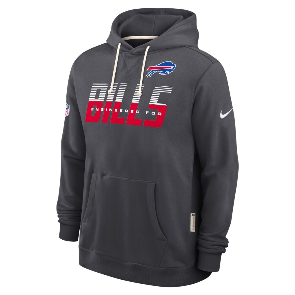Buffalo Bills Nike Sideline Standard Issue Top Prospect Dri-FIT Hoodie