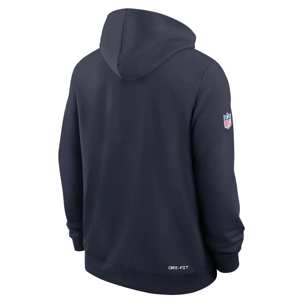 Chicago Bears Nike Sideline Standard Issue Top Prospect Dri-FIT Hoodie