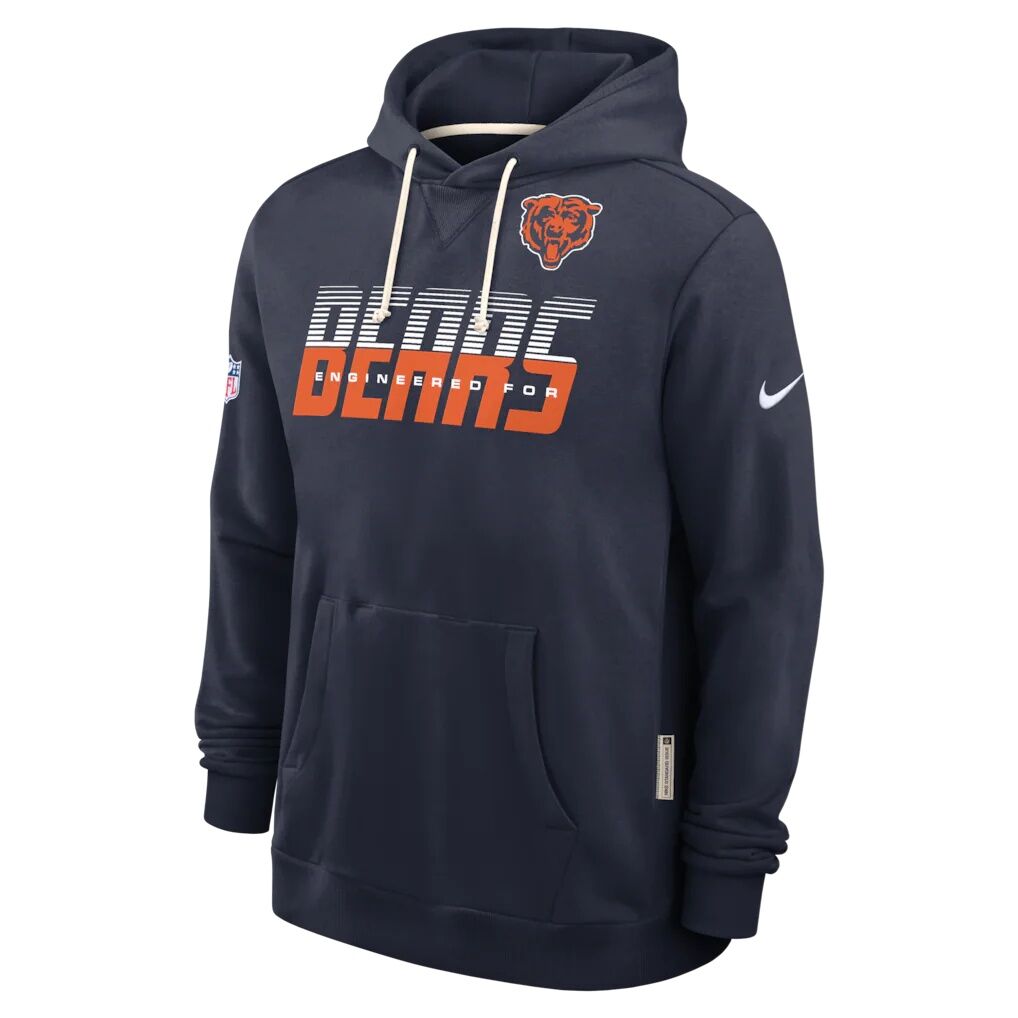 Chicago Bears Nike Sideline Standard Issue Top Prospect Dri-FIT Hoodie