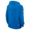 Detroit Lions Nike Women's Sideline Standard Issue Dri-FIT Hoodie - Blue - Detail View