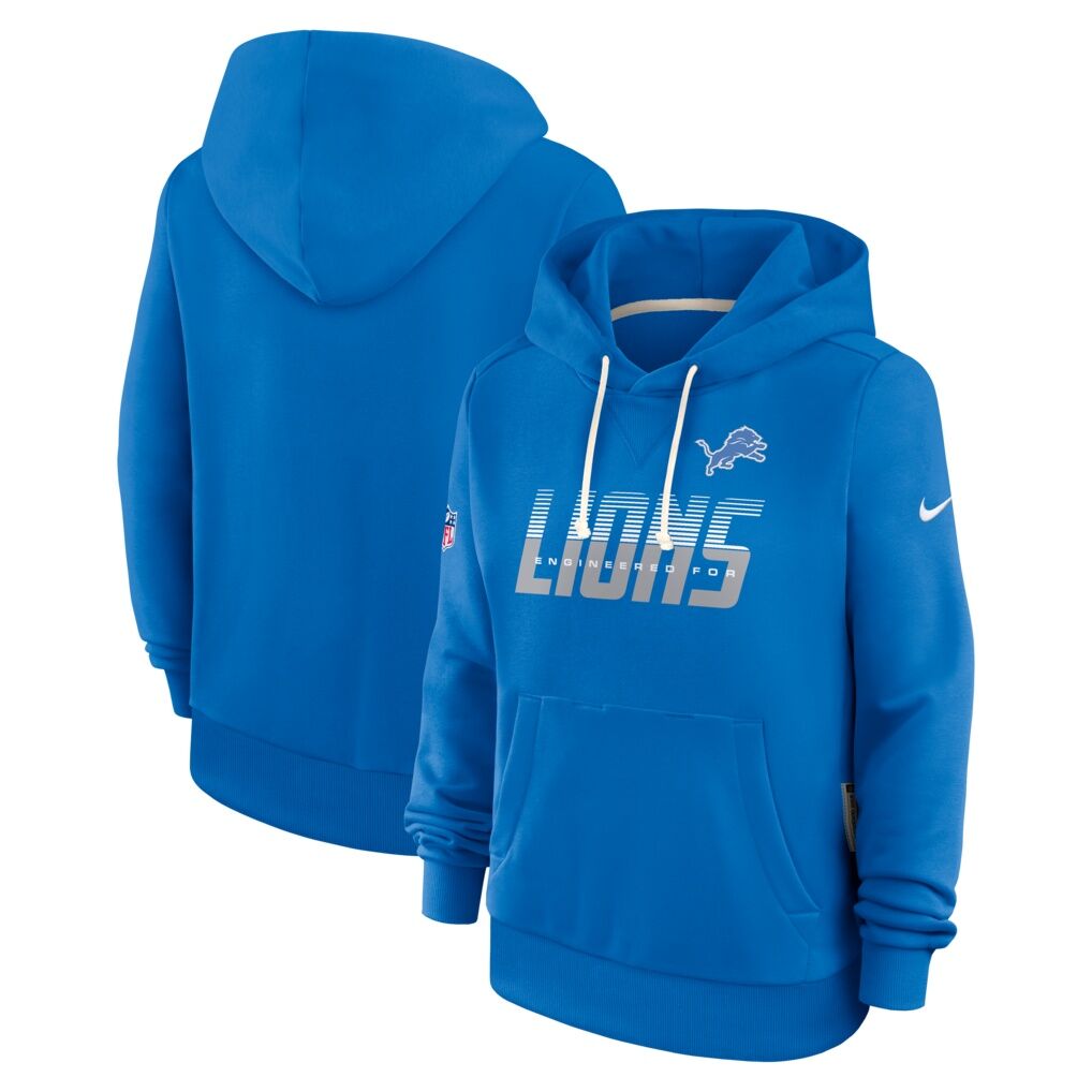 Detroit Lions Nike Women's Sideline Standard Issue Dri-FIT Hoodie