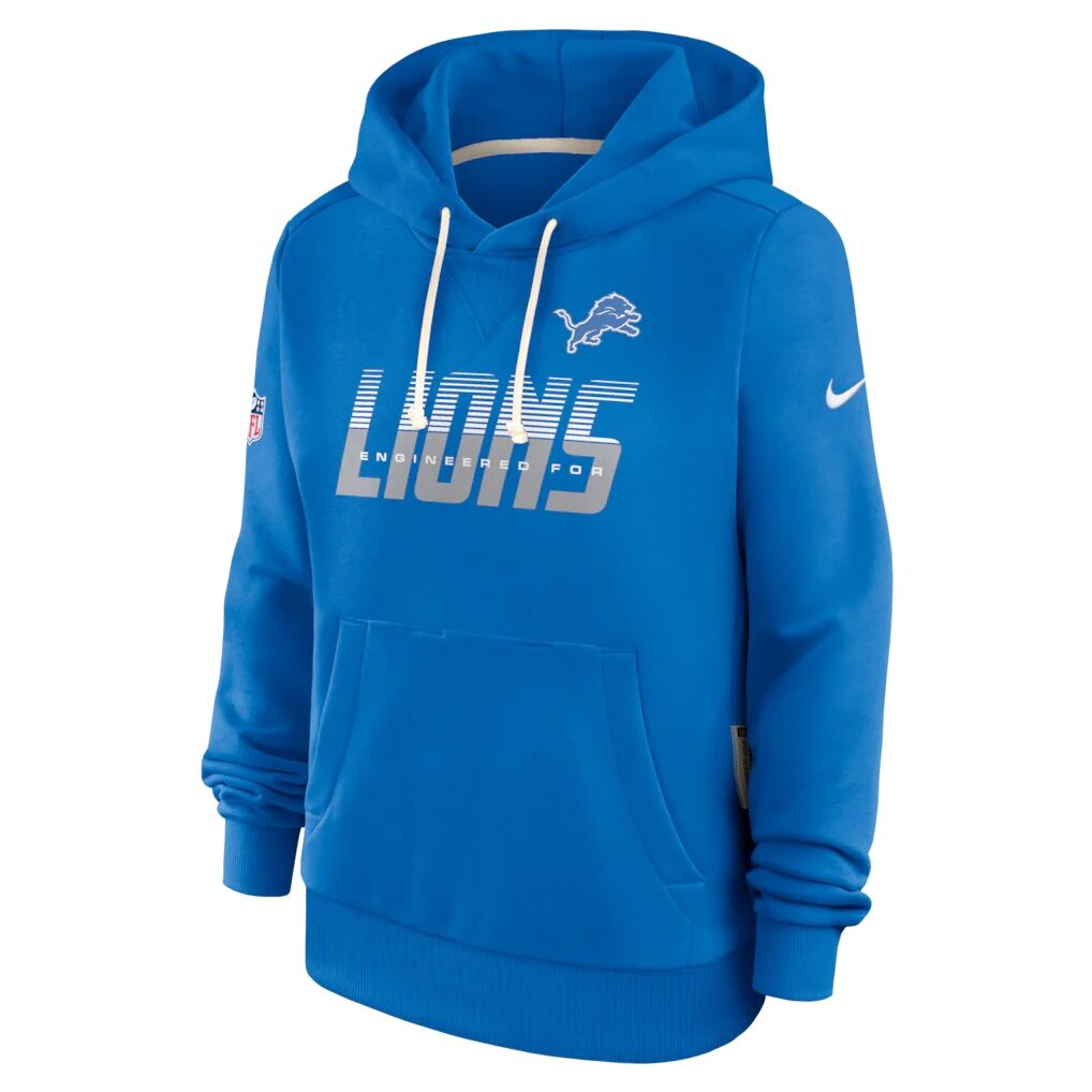Detroit Lions Nike Women's Sideline Standard Issue Dri-FIT Hoodie