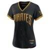 Paul Skenes Pittsburgh Pirates Nike Women's 2026 City Connect Stadium Jersey - Black - Side View
